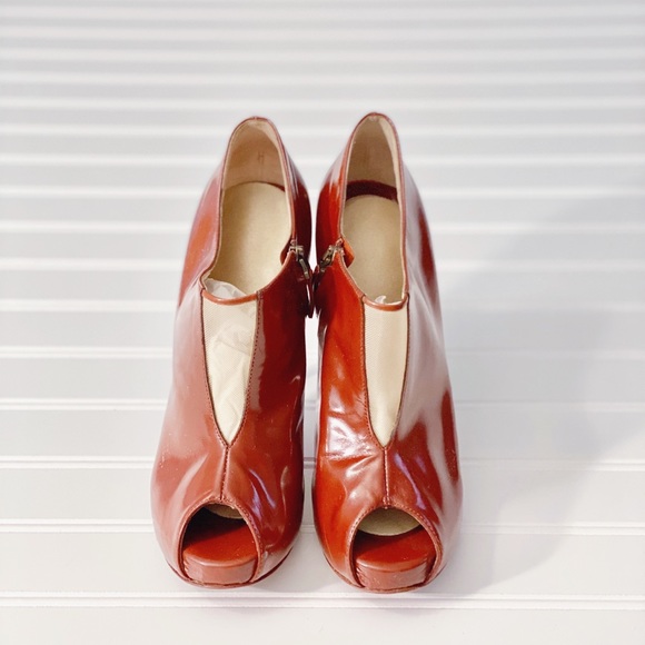 FENDI Open Toe Mesh Detail High Heel Pumps - Picture 3 of 12